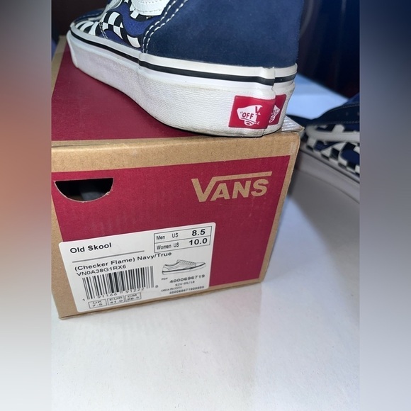 Vans Warped Tour (RIP) Jeff Spicoli 90s Checkered Lace Up Sz 8.5 Men’s/10 women - Picture 10 of 11